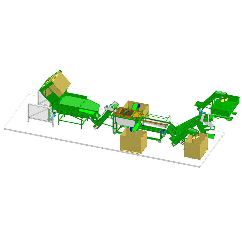 sorting line trio super trio