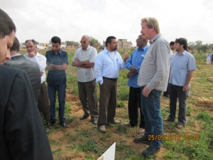 اليوم الحقلي الأرشادي لشركة ندى ليبيا 2010